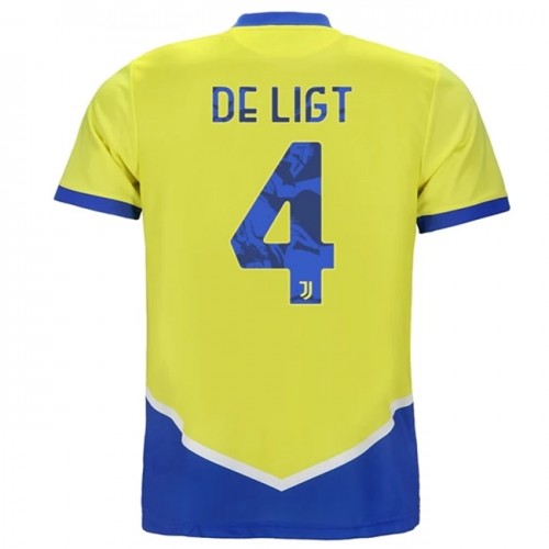 Juventus Dres Matthijs de Ligt 4 Treći 2021/22 Kratkih Rukava Juventus Dres Matthijs de Ligt 4 Treći 2021/22 Kratkih Rukava